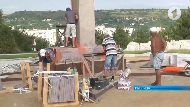 В Рыбнице возводят памятник защитникам ПМР смотреть онлайн