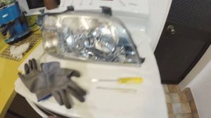 JDM RD1 Hond CRv. Final assembly - Wrap - headlight disassemble