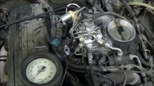 ☝ Mercedes 190  проверка пусковой форсунки ✔️
