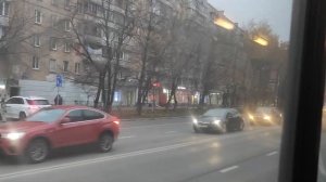 Поездка на Троллейбусе 203 Метро Планерная Стадион Родина(Химки)