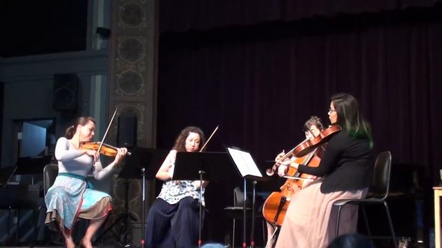 Moonshadow By Kyle Chuang -- Performed By The Aizuri Quartet (Live Performance)