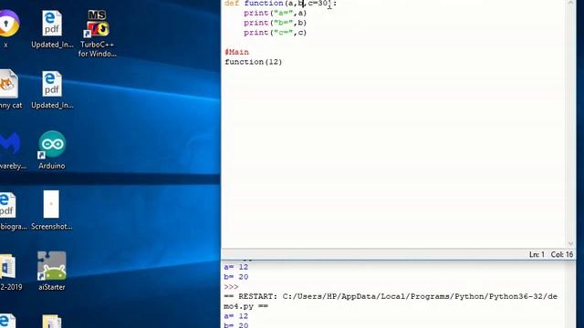 Functions in Python (Part 4) [Default, Keyword and Variable length Argument, Anonymous functions] смотреть онлайн