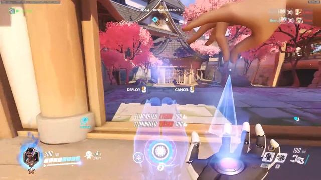 Turret mayhem with Symmetra | Overwatch смотреть онлайн