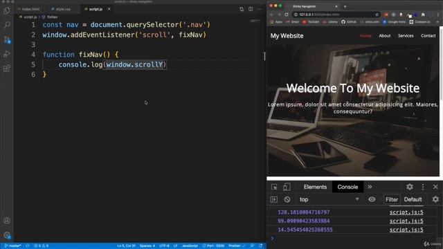 Unlocking the Secrets of a Sticky Navigation Bar in HTML and CSS смотреть онлайн
