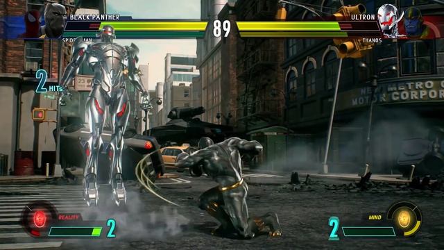 MARVEL VS CAPCOM INFINITE Black Panther Gameplay смотреть онлайн