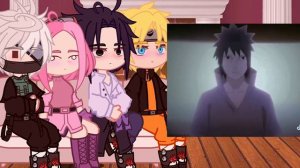 🐲🌙|Реакция команды №7 на Сасунару/НаруСасу|🌙🐲