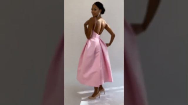 Розовое вечернее платье Адель смотреть онлайн