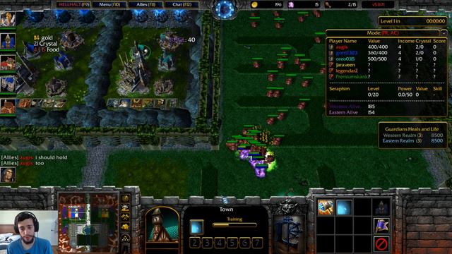 Warcraft 3: HellHalt TD #34 - LoD w/ Mistress & Pr Mode смотреть онлайн