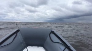 Риб «Навигатор» 380R, первый выход в Ладогу...