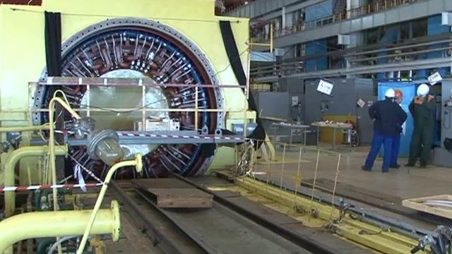 Ремонт генератора на 6 энергоблоке ОП ЗАЭС смотреть онлайн