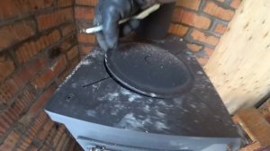 СУПЕР ПЕЧЬ в мастерскую | печь-камин длительного горения для дачи и дома