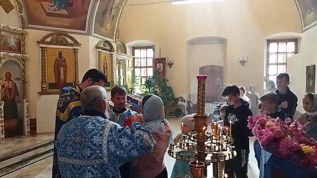 Причастие на Успение смотреть онлайн