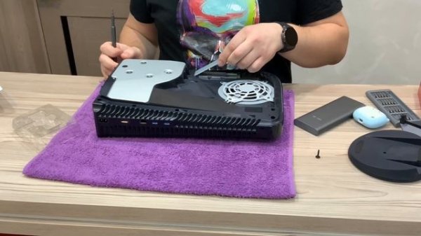 УСТАНОВКА ДОПОЛНИТЕЛЬНОГО SSD m2 В PS5