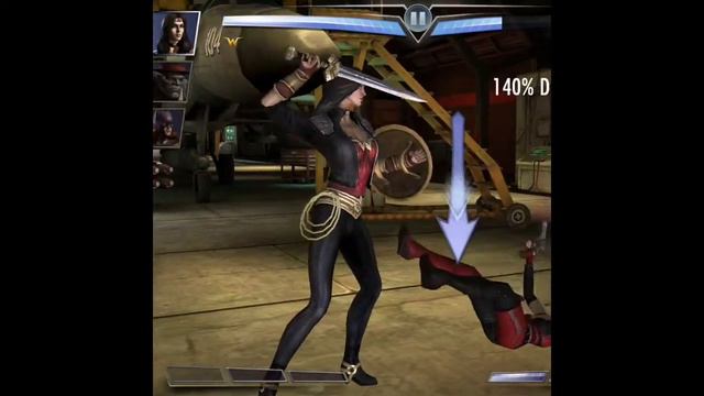 Injustice God Among Us iOS/andriod battle 27 gameplay смотреть онлайн