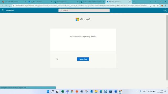 How to integrate OneDrive "request file" within Microsoft forms for External users ? смотреть онлайн