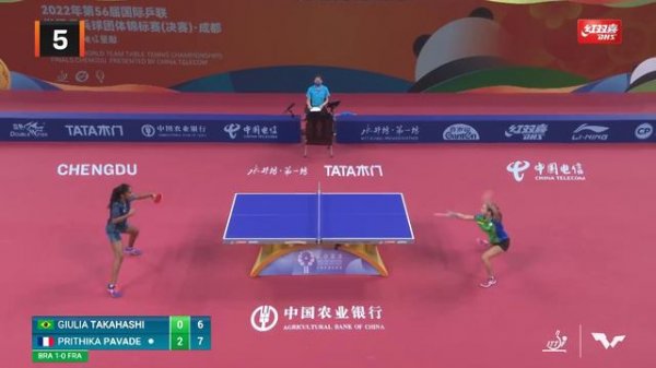Top 10 Table Tennis Points from 2022 ITTF World Team Championships Finals Chengdu | Presented by DH