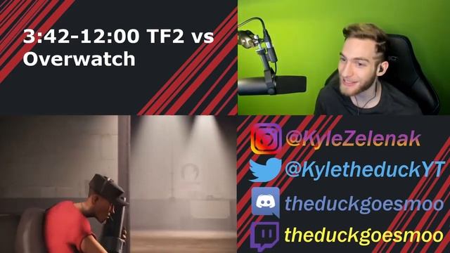 REACTING TO TF2 VS OVERWATCH!!!! TF2 Reaction! смотреть онлайн