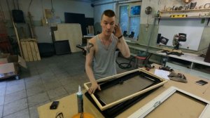 #10, Установка окна в автодом