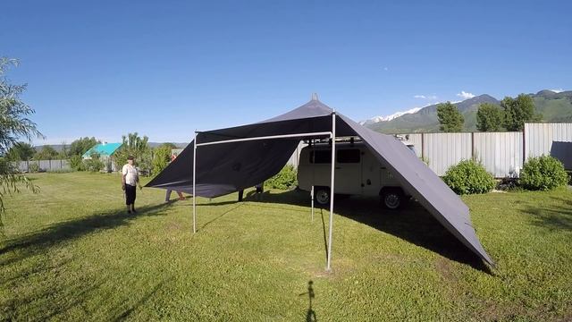 Шатер для УАЗа Буханки. смотреть онлайн