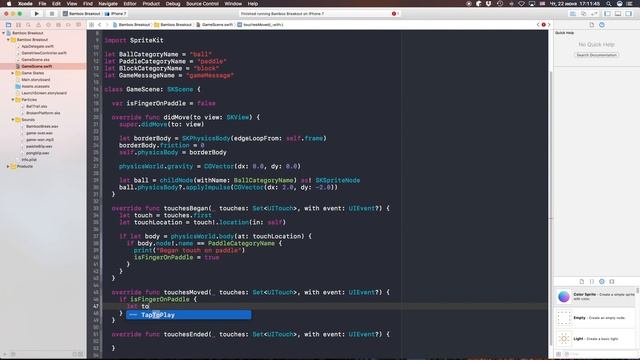 Создание игры Breakout (Часть 1) | Creating Breakout Game (Part 1) | IOS | Swift | SpriteKit смотреть онлайн