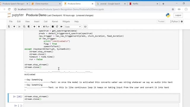 Speech Recognition (AI Demo by Produvia) смотреть онлайн