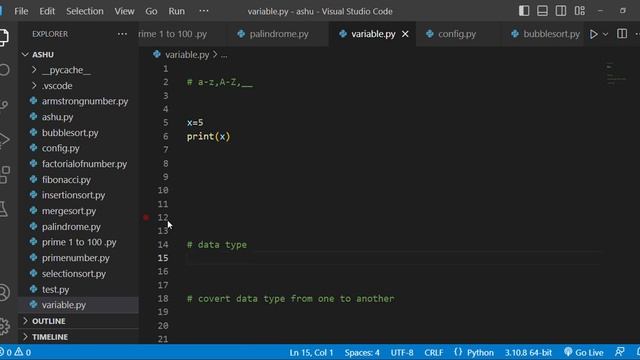 variables in python смотреть онлайн