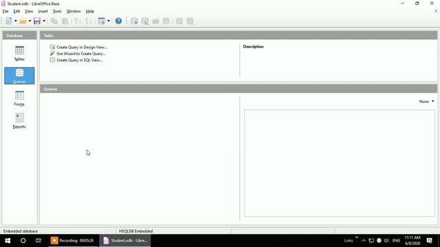 [PA3] DATABASE: LibreOffice BASE: Part 2- InterFace | Wizard смотреть онлайн
