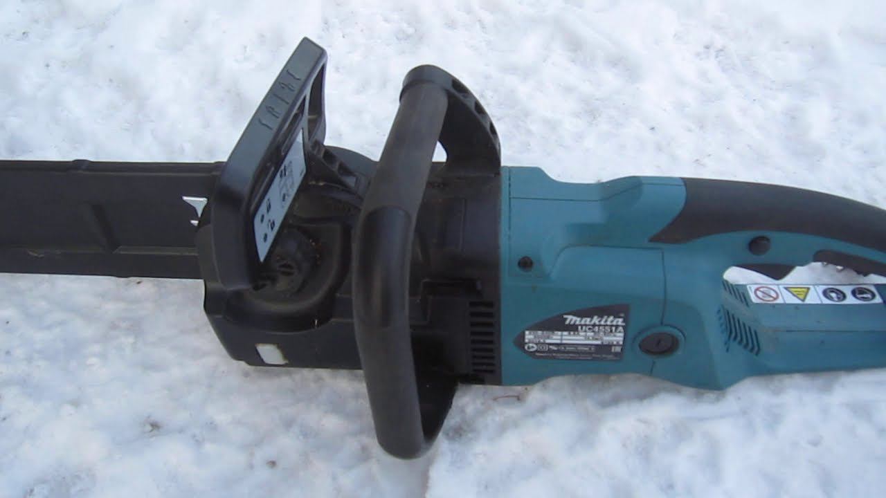 Цепная электро ПИЛА. Деревенский труд. смотреть онлайн