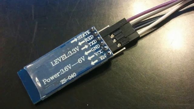 Подключение Bluetooth модуля к полетному контроллеру // Bluetooth connecting with Flight Controller смотреть онлайн