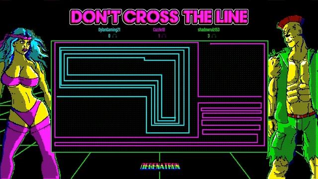 DONT CROSS THE LINE (GTAV MINI GAME) FUNNY MOMENTS смотреть онлайн