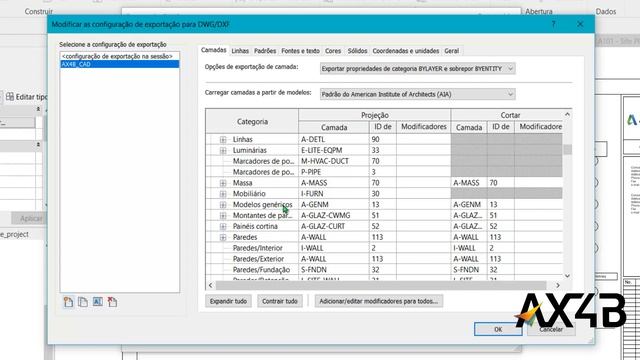 Revit 2022 - Ajustando padrão de exportação para AutoCAD (Layers, cores e padrões) смотреть онлайн