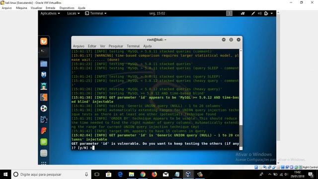 Como fazer um ataque sqlmap смотреть онлайн