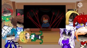 undertale react to memes gacha club
