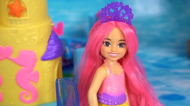 Barbie and Ken Mermaids are Making New Room for Baby Doll смотреть онлайн