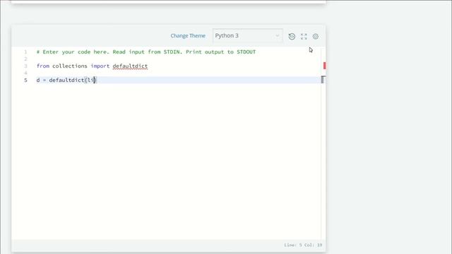Hackerrank Python | Challenge #34 | DefaultDict Tutorial смотреть онлайн