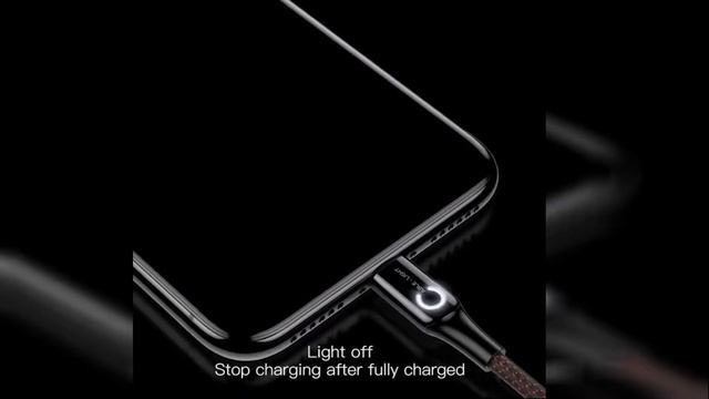 Кабель синхронизации Baseus C-Shaped Light Intelligent Power-Off Lightning Cable 2.4A 1м (CALCD-01) смотреть онлайн