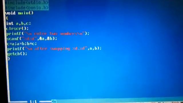 IA05 : program to swap two variables using third variable смотреть онлайн