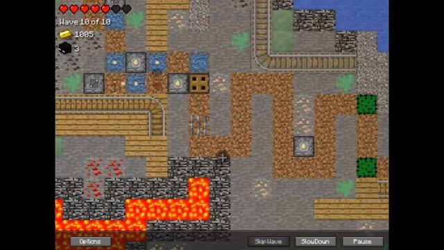 Video Game Walkthrough - Game Minecraft Tower Defence 2 | Walkthrough Games Challenge