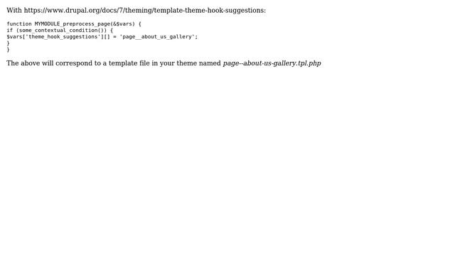 Drupal: How do I make a page-specific .tpl? (3 Solutions!!) смотреть онлайн