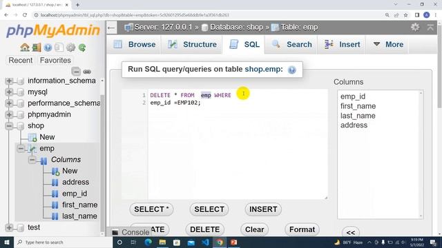 Delete Query Class-13, SQL Bangla Tutorial | SQL Database learn смотреть онлайн