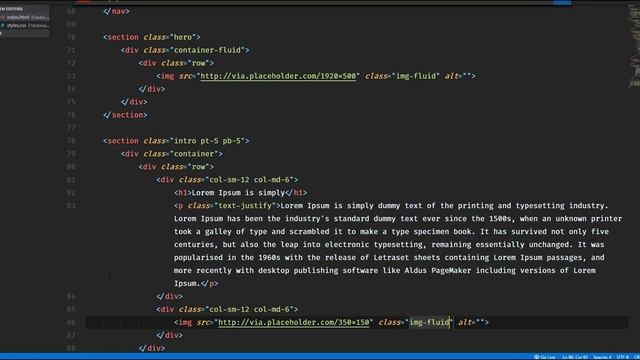 Create a webpage using Bootstrap 4 in 45 minutes. смотреть онлайн
