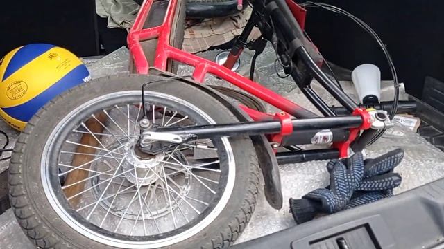 Супер компактный электро самокат.самокат в авто смотреть онлайн