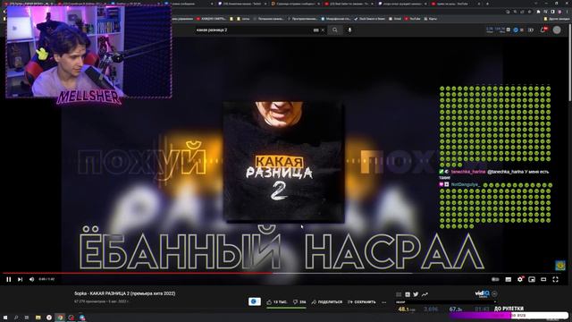 МЕЛШЕР слушает 5opka - КАКАЯ РАЗНИЦА 2 реакция