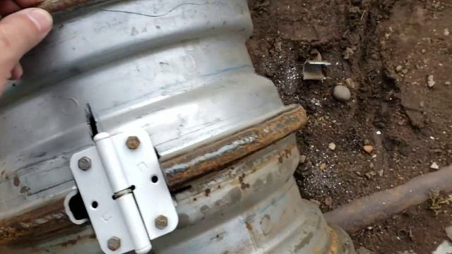 Печь Очаг Мангал под казан из авто дисков За 3 часа\Churrasqueira com roda de carro смотреть онлайн