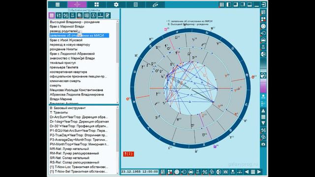Астрологическая программа Charts - Основной универсальный инструмент Астролога. Часть 2 смотреть онлайн