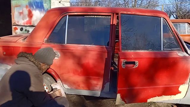 ремонт кузова, ваз 2101, шпаклёвка смотреть онлайн