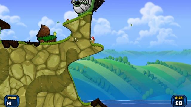 Компанейский мультиплеер: Worms Reloaded - не опять, а снова!))) смотреть онлайн