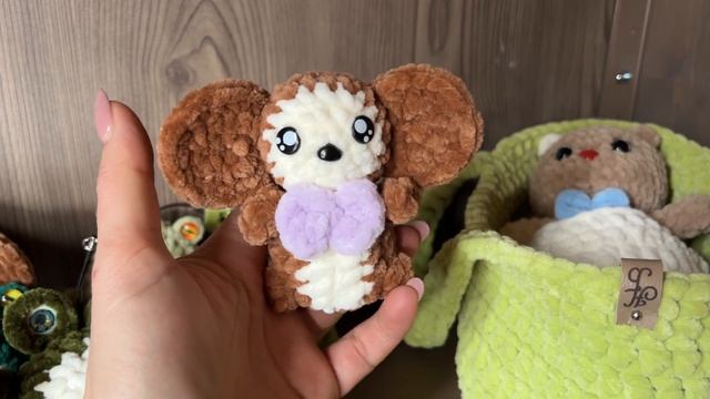 Вязание.Готовые работы.Игрушки крючком. смотреть онлайн