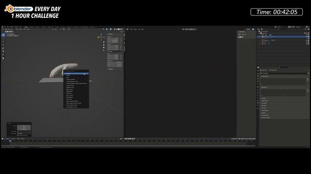 Making an Abstract Crystal Scene with Geometry Nodes - Blender Every Day #128 смотреть онлайн