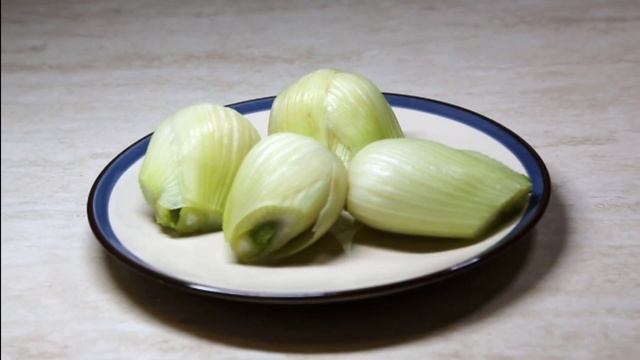 Фенхель запеченный - итальянский рецепт. Grilled fennel. Finocchi gratinati смотреть онлайн